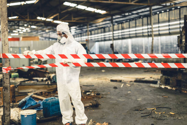Professional Infectious Disease Decontamination technician working in Berthoud, CO